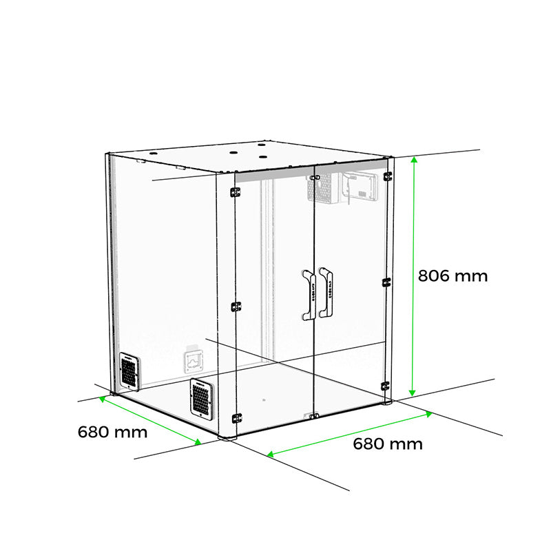 PrinterCase Alveo 3D