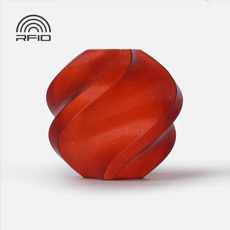 PLA Sparkle Crimson Red