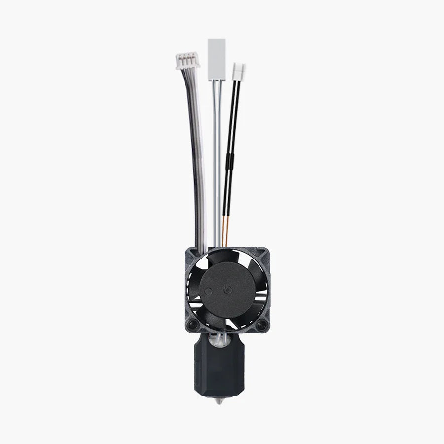 Complete hotend assembly with hardened steel nozzle 0.4mm