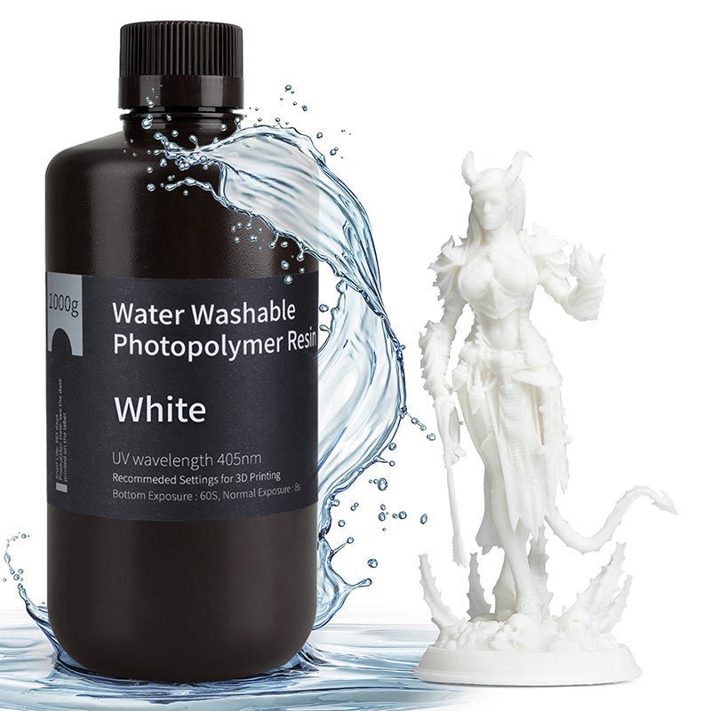 Water Washable Resin Blanc