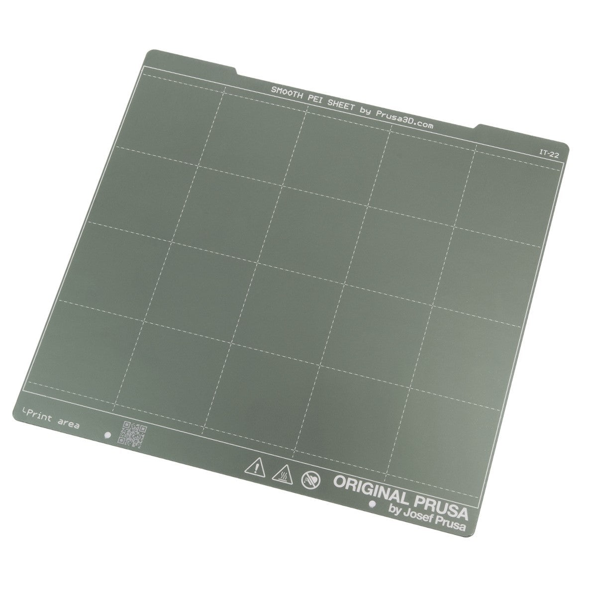 Plaque en acier lisse PEI (MK4S, Core ONE)