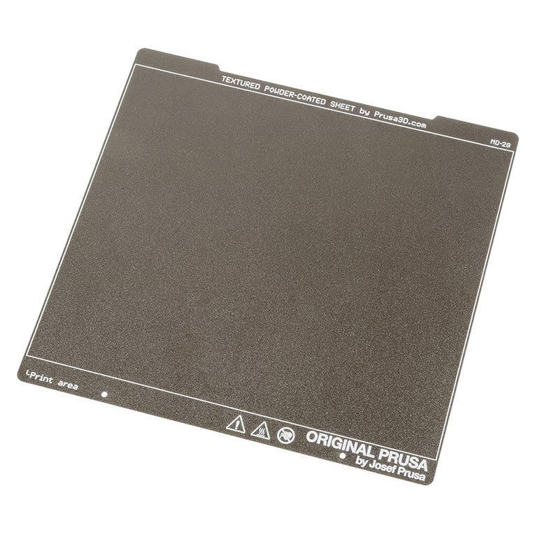 Plaque en acier poudrée texturée (MK4S, Core ONE)