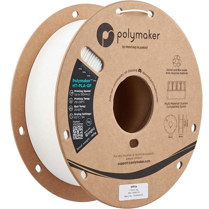 Polymaker HT-PLA-GF Blanc