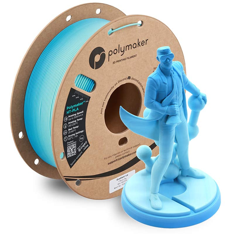 Polymaker HT-PLA Gradient Ice