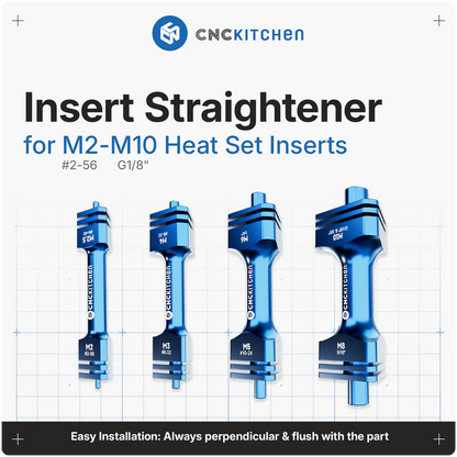 Inserts Straighener Set M2-M10 CNC Kitchen